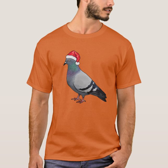 Camiseta Pigeon Santa family (Anverso)