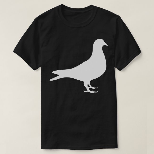 Camiseta Pigeon Silhouette (Diseño del anverso)