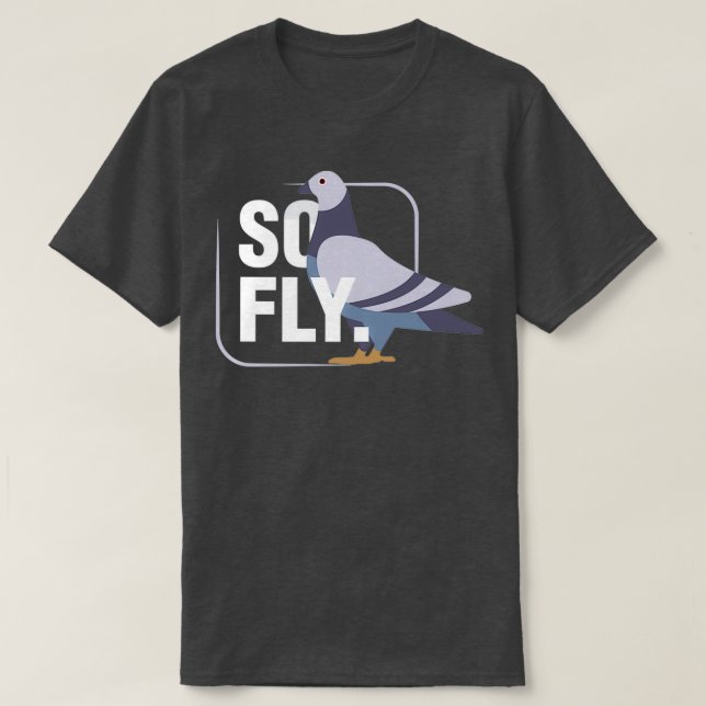 Camiseta Pigeon So Fly Pullover Hoodie 1 (Diseño del anverso)