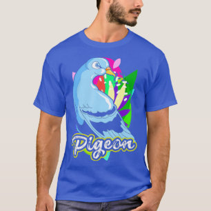 Camiseta Pigeon T Shirt Flower Mom Mother