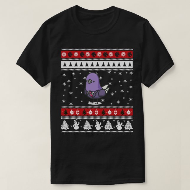 Camiseta Pigeon Ugly Navidades (Diseño del anverso)