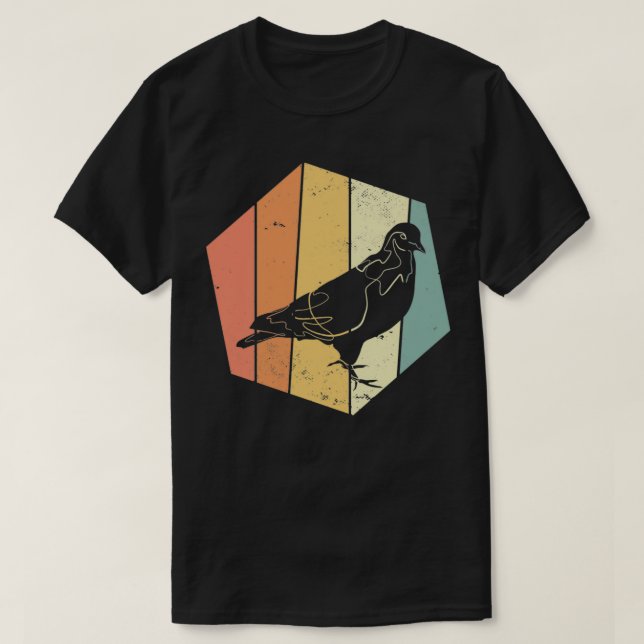 Camiseta Pigeon Vintage 13 (Diseño del anverso)