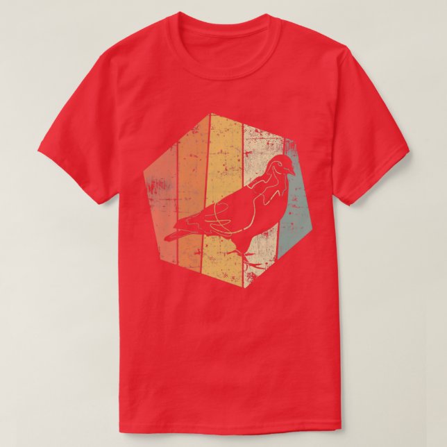 Camiseta Pigeon Vintage 2 (Diseño del anverso)