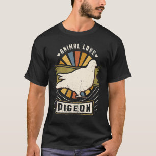 Camiseta Pigeon Vintage Classic Retro Animal