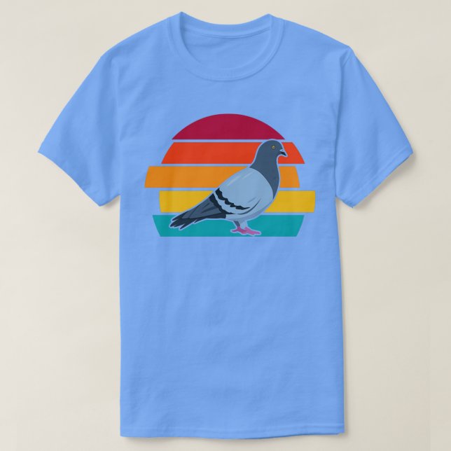 Camiseta Pigeon Vintage Design 1 (Diseño del anverso)
