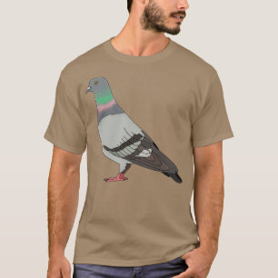 Camiseta pigeon walk 2020 fondo azul