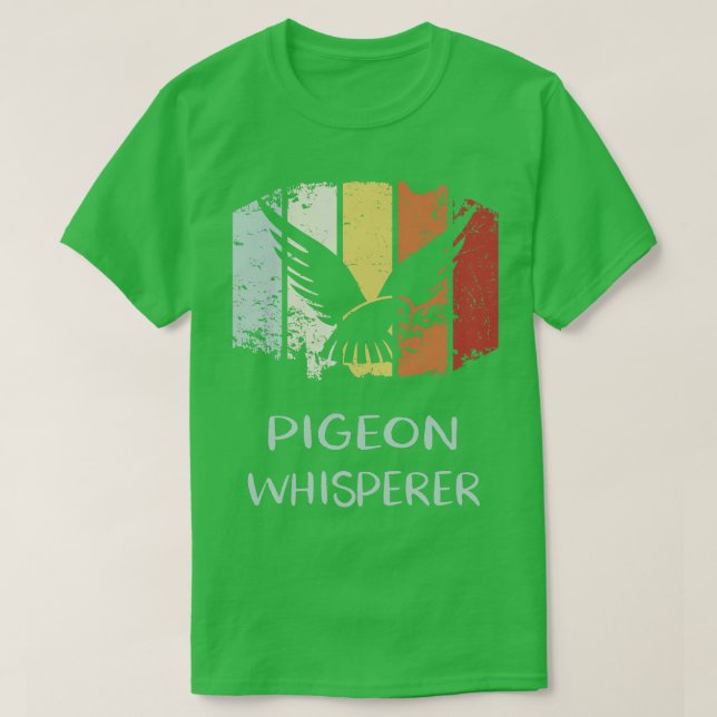Camiseta Pigeon Whisperer (Diseño del anverso)