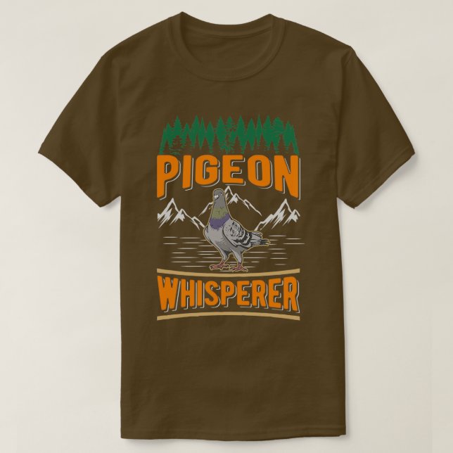 Camiseta Pigeon Whisperer Fancier 2 (Diseño del anverso)