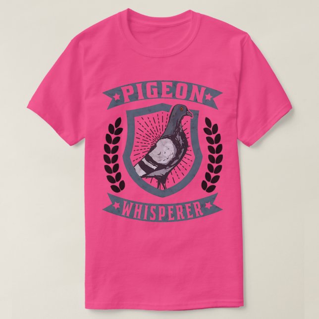 Camiseta Pigeon Whisperer palomas Whisperer (Diseño del anverso)