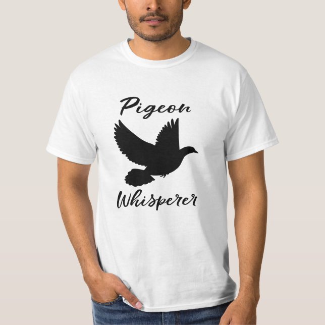 Camiseta Pigeon Whisperer para un amante de los pájaros (Anverso)