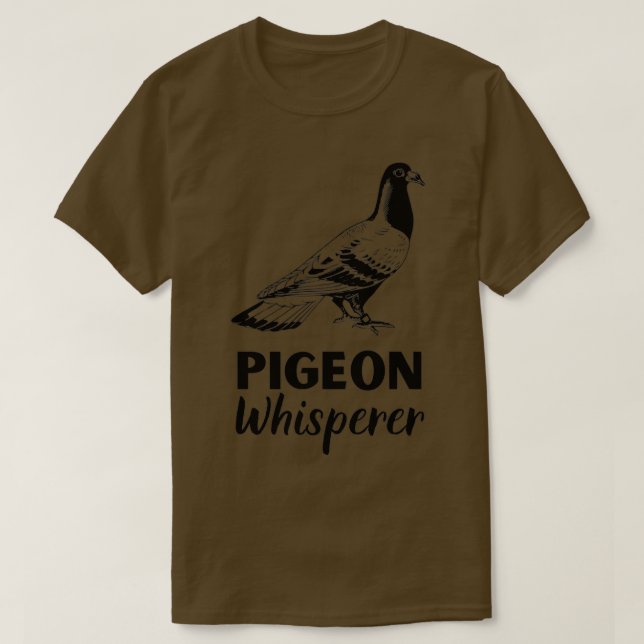 Camiseta Pigeon Whisperer Pigeon Shirom Gift (Diseño del anverso)