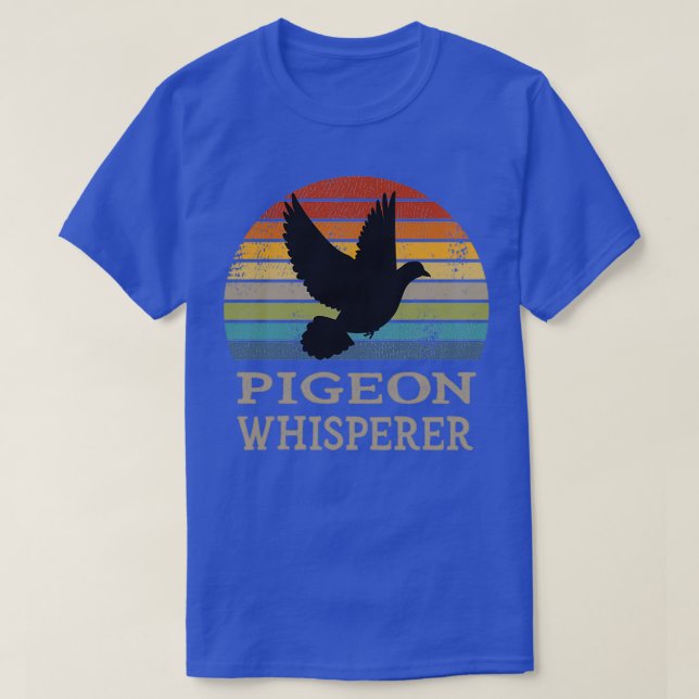 Camiseta Pigeon Whisperer Retro 3 (Diseño del anverso)