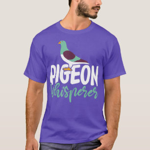 Camiseta Pigeon Whisperer Shirt Graciosa observación de ave