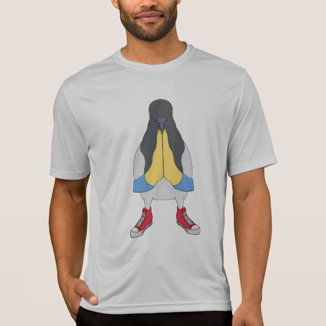 Camiseta Pigeon with Shoes (Anverso)