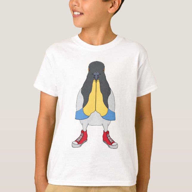 Camiseta Pigeon with Shoes (Anverso)