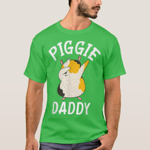 Camiseta Piggie Daddy Cute Guinea Pig Dad