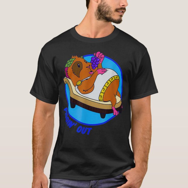 Camiseta Piggin out guinea pig  (Anverso)