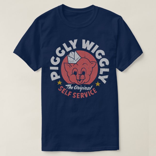 Camiseta Piggly Wiggly  (Diseño del anverso)