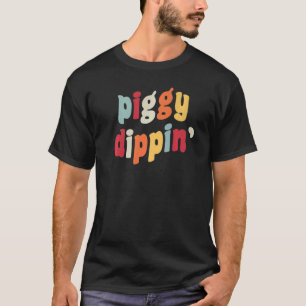 Camiseta Piggy Dippin PiggyDippin Meme Chiste Cat Paw Water