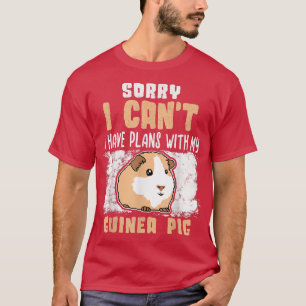 Camiseta Piggy Quote for a Guinea Pig Owner