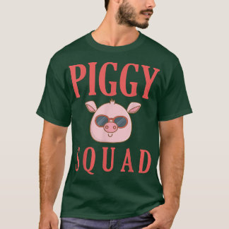 Camiseta Piggy Squad Funny Pig Animal Farming Farm Lover 49