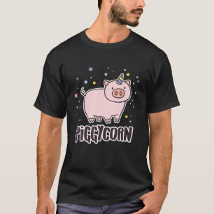 Camiseta Piggycorn = Unicornio Cerdo, divertido animal