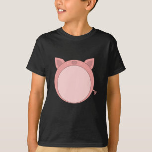 Camiseta Piglet Piglet Piglet Pink Funny Sphería