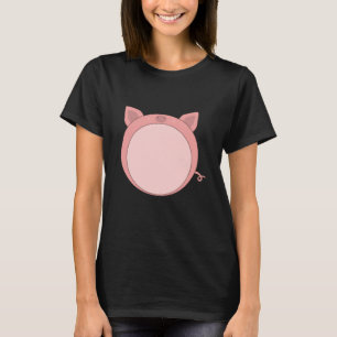 Camiseta Piglet Piglet Piglet Pink Funny Sphería