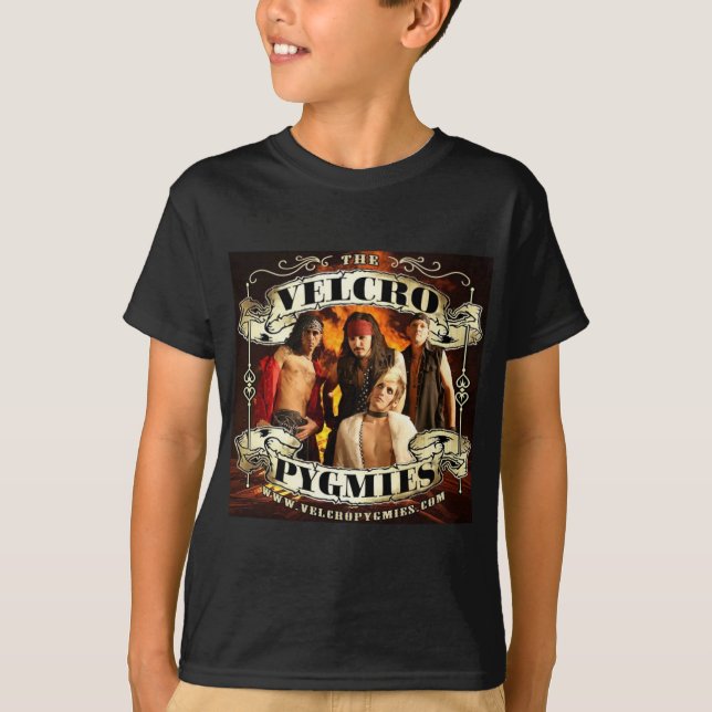 Camiseta Pigmeos del Velcro (Anverso)
