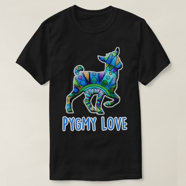 Camiseta Pigmy Goat Love Cute Funny Goats Graphic Tee  (Diseño del anverso)