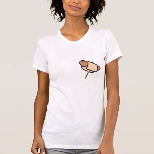 Camiseta pigs in a blanket aperitivos (Anverso)