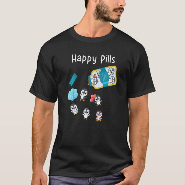 Camiseta Píguinas felices (Anverso)