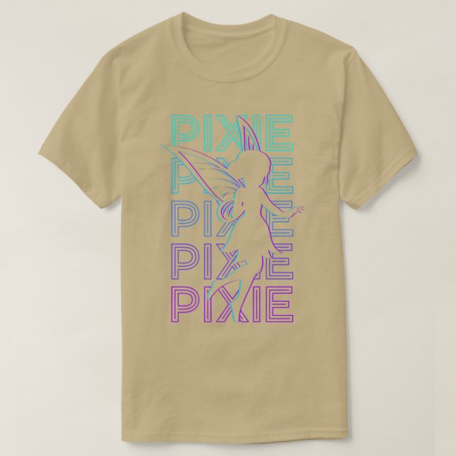 Camiseta Piie Fairy Retro (Diseño del anverso)