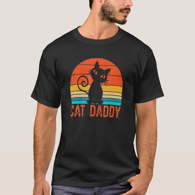 Camiseta Pijama Cat Daddy Retro Cat Daddy (Anverso)