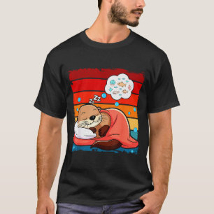 Camiseta Pijama De Animal De Nutria Dormir Pjs Traje Nutria