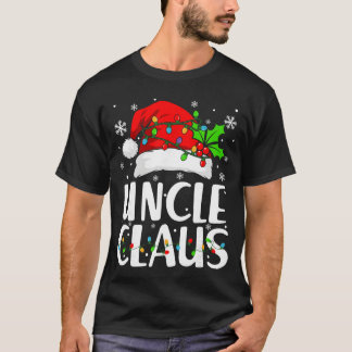 Camiseta Pijama de luces de Navidad de Tío Claus Familia Co