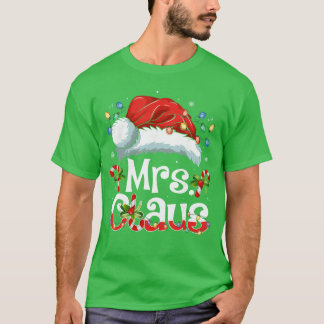 Camiseta Pijama de Navidad a juego para parejas Mr y Mrs Cl