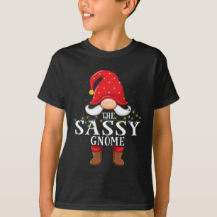 Camiseta Pijama de Navidad de la familia de Gnome coinciden