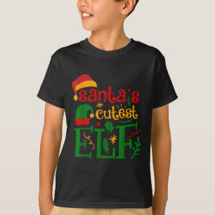Camiseta Pijama De Niño Más Lindo De Santa Navidad Niño Y