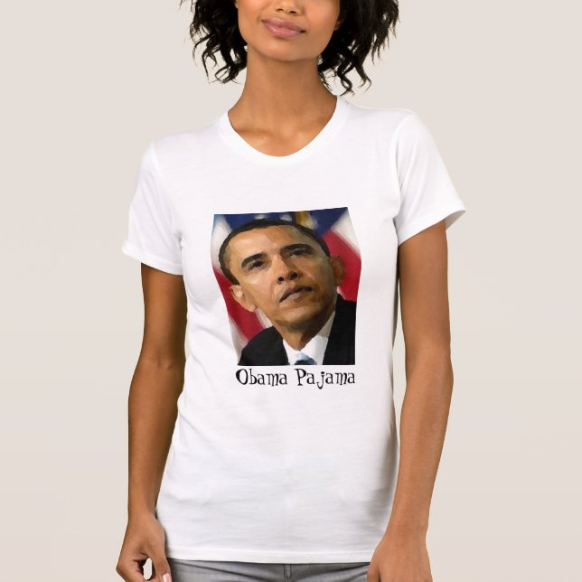 Camiseta Pijama de Obama (Anverso)