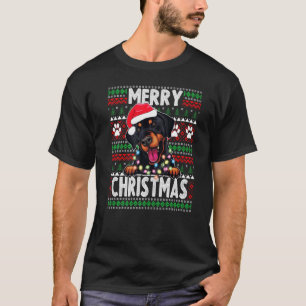 Camiseta Pijama de perro lindo Doberman Pinscher Perro Navi
