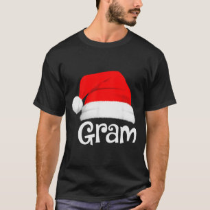 Camiseta Pijama divertido de Navidad Grupo coincidente Gram