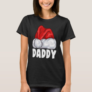 Camiseta Pijama Navideño Familiar a Juego Gorro de Papá Noe