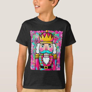 Camiseta Pijama Navideño Mujer Rompe Nueces Elegante Navida