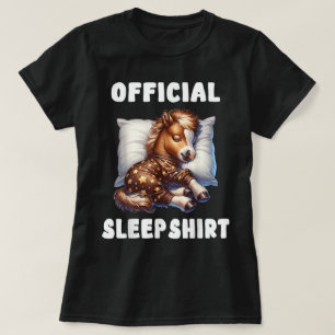 Camiseta Pijama Oficial Caballo Camisón para Dormir