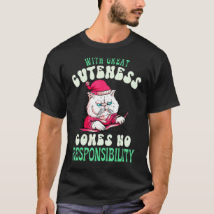 Camiseta Pijama Retro Gato Dormilón Niños Hombres Mujeres G