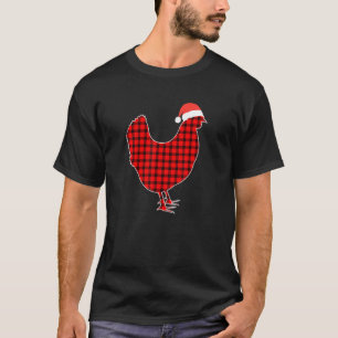 Camiseta Pijamas a juego de animal de cuadros rojos de Buff