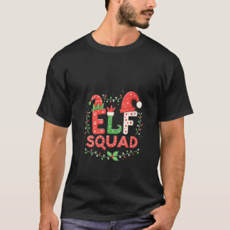 Camiseta Pijamas de Navidad para mujeres escuadrón de elfos