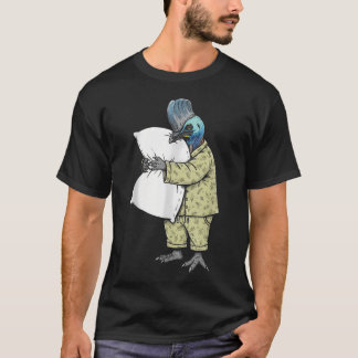 Camiseta Pijamas Divertidos de Casuario Dormilón para Mujer