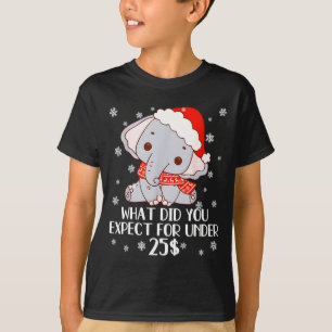 Camiseta Pijamas divertidos de elefante blanco para adultos